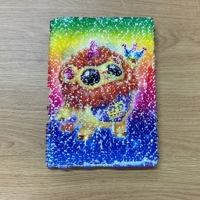 Jurnal cu paiete, set artizanat, Rainbocorn, 81-0001